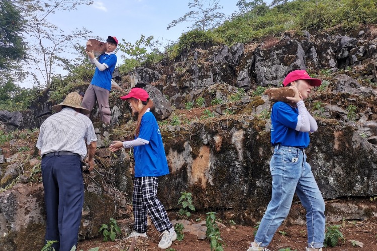 72886必赢网站青年实践团走西部助力乡村振兴